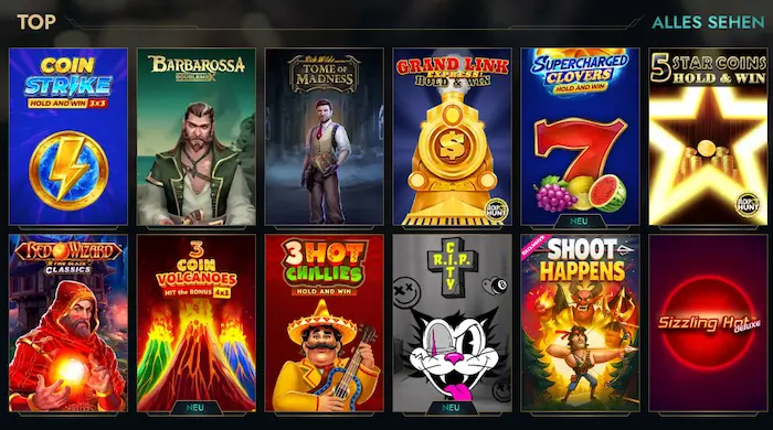 Wetten & Spiele games
